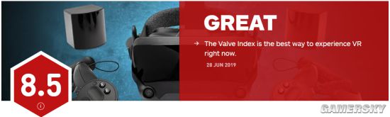 VR設(shè)備V社自家VR裝備Valve Index獲IGN 85分 今朝體驗最棒的V