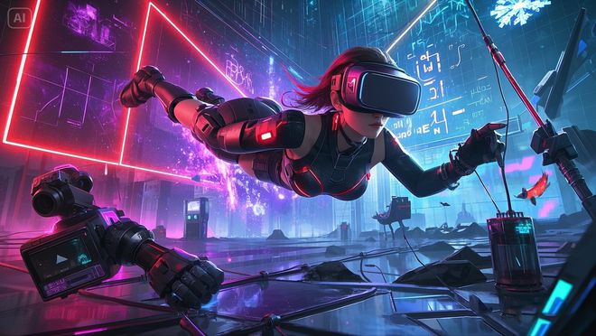 VR設(shè)備防暈黨福音！2025年零眩暈VR游戲TOP10Meta Quest3必裝